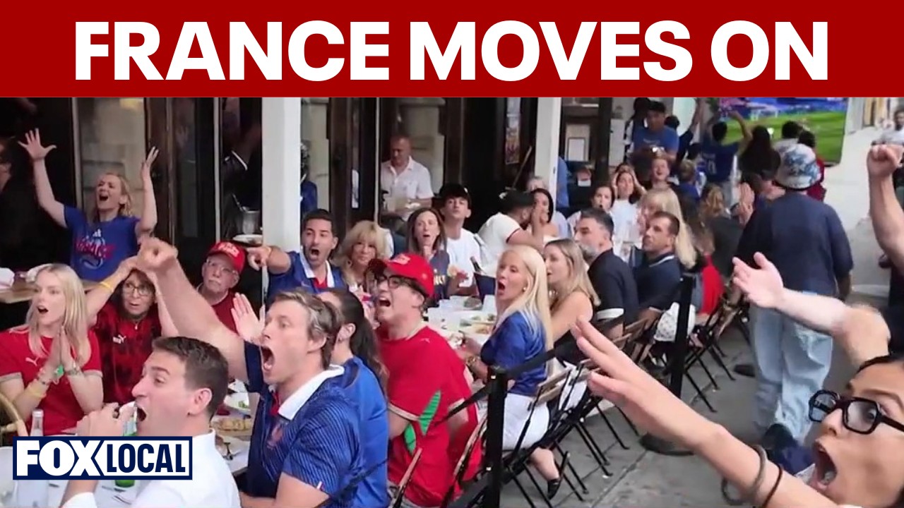 Video thumbnail for FIFA World Cup: France takes down Morocco to advance to semifinals
