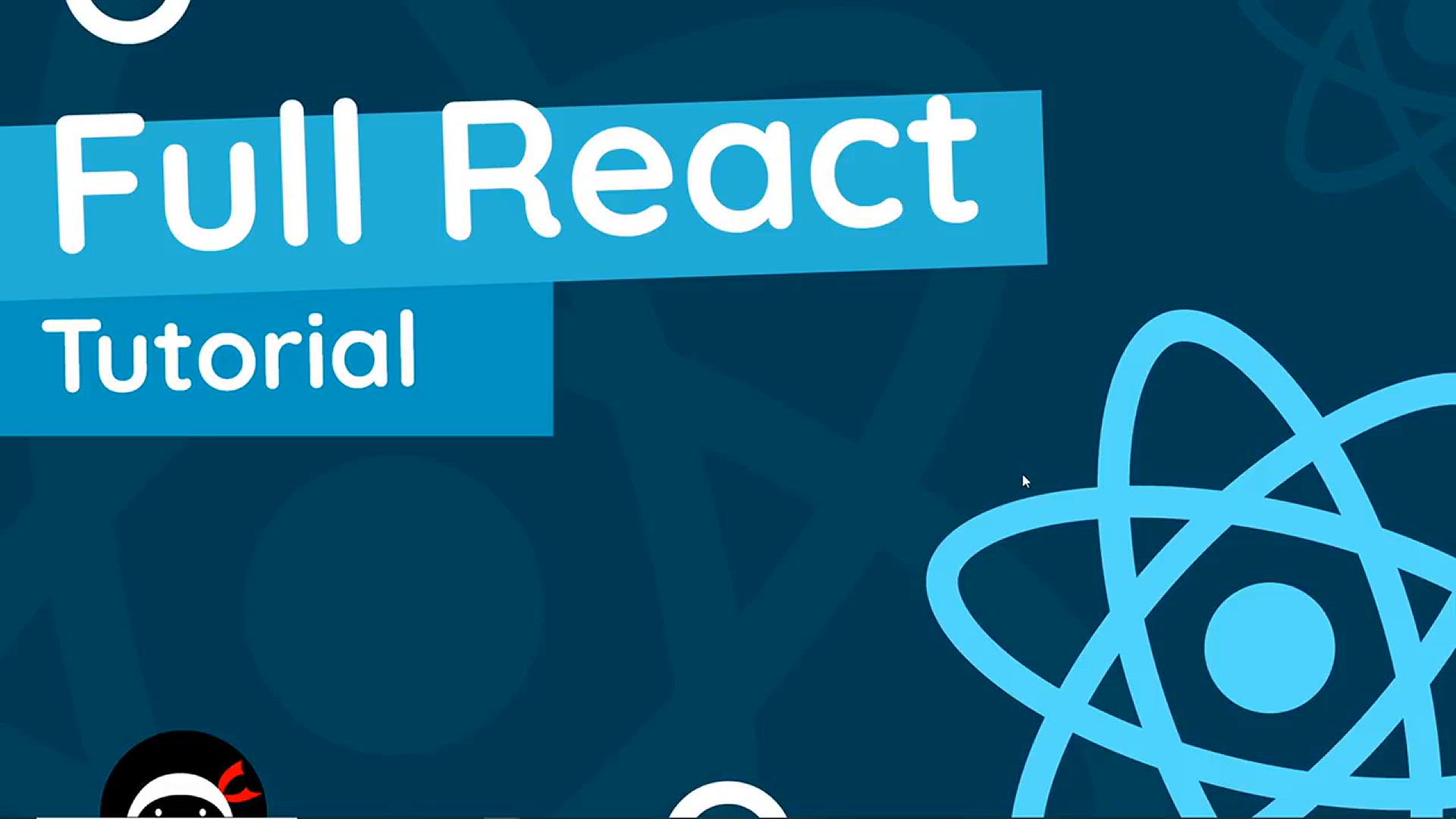 'Video thumbnail for Full React Tutorial #2 - Creating a React Application'