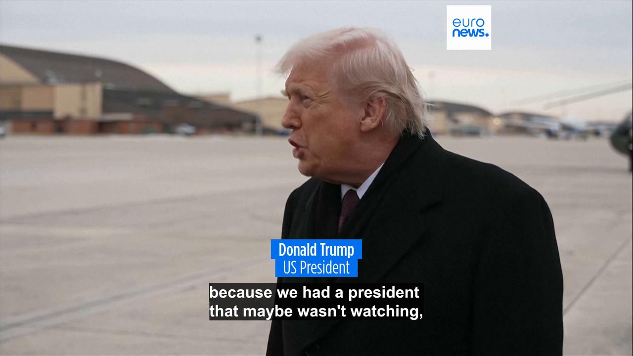 Video thumbnail for New US strike on alleged drug boat in eastern Pacific kills four as tensions with Venezuela rise