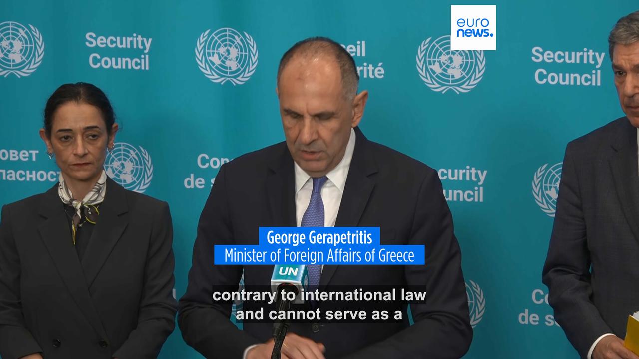 Video thumbnail for Turkey-Libya maritime boundaries deal 'remains null and void,' Greek foreign minister says
