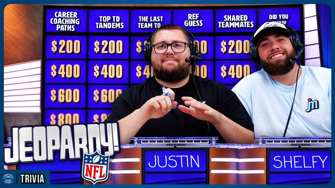 Video thumbnail for Our Hardest NFL Jeopardy EVER