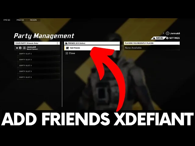 Video thumbnail for How to Add Friends on XDefiant PC - Ubisoft Connect