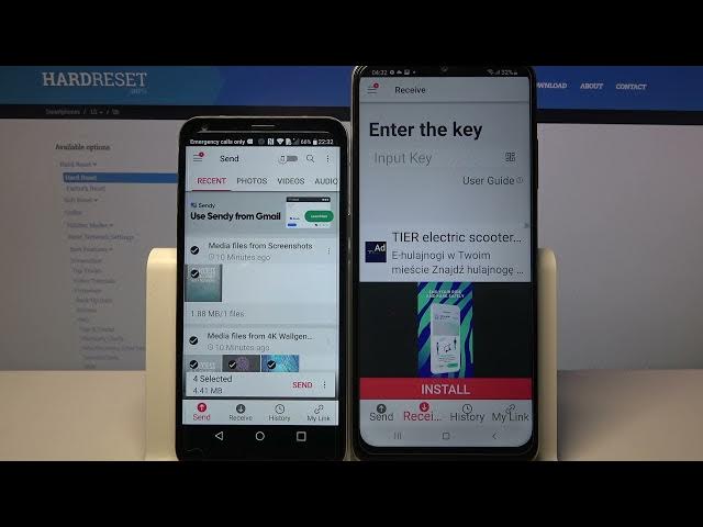 Video thumbnail for How to Transfer Files from LG Q6 to an Samsung Device – Send Anywhere App
