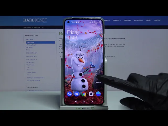 Video thumbnail for How to Change Display Refresh Rate in OnePlus 8T– Find Display Settings