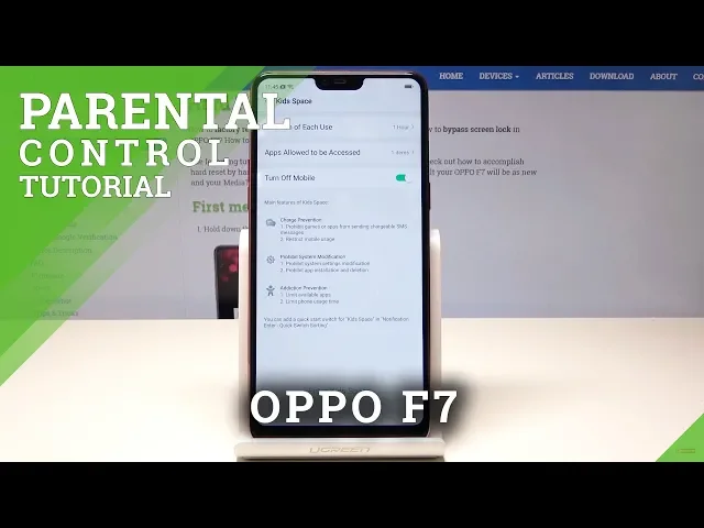 Video thumbnail for How to Enter Kids Mode in OPPO F7 - Parental Control