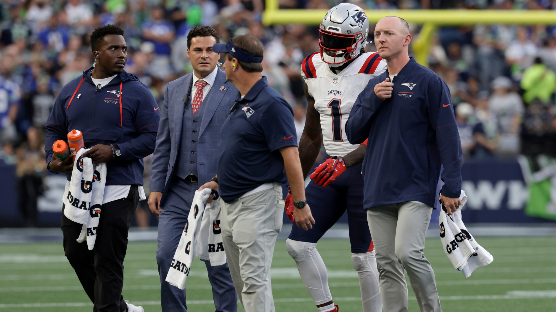 Video thumbnail for AJ Brown's Injury Timeline: High Ankle Sprain Recovery