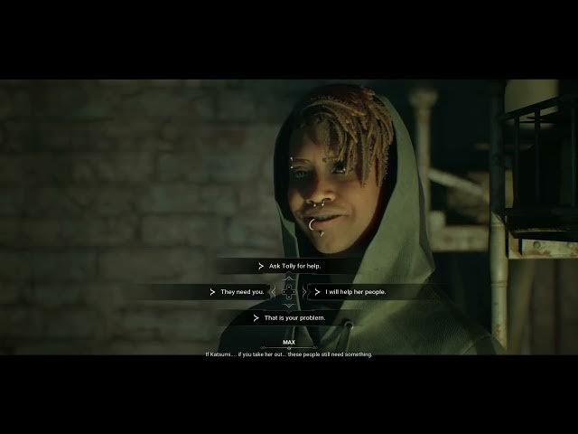 Video thumbnail for Vampire The Masquerade: Bloodlines 2 - The Coursing of The Rats: Tolly Chat: Follow Katsumi's Scent