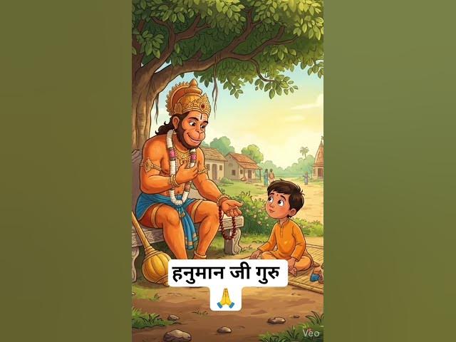 Video thumbnail for हनुमान और छोटा बच्चा #shorts #aivideo