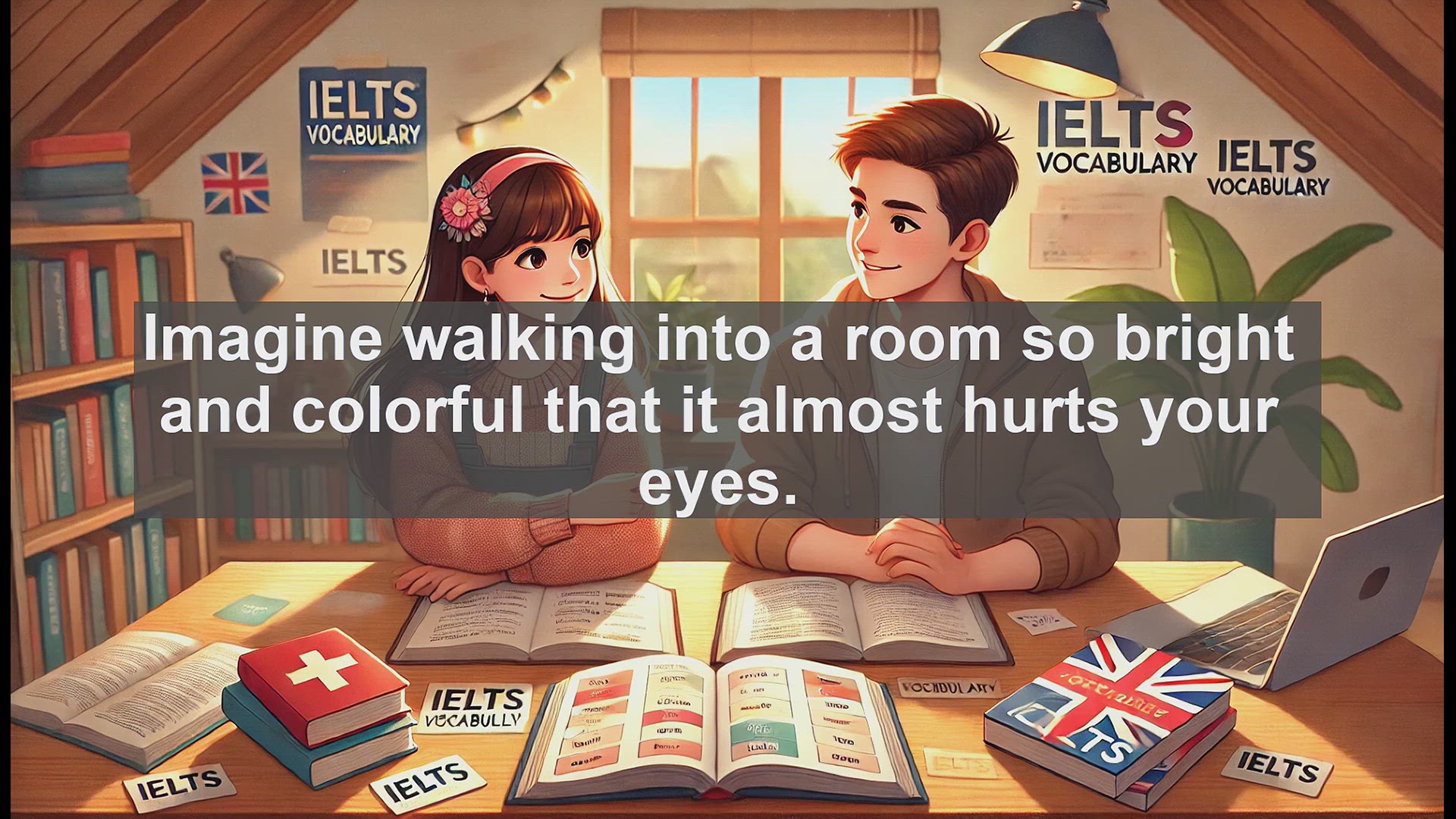 'Video thumbnail for 2000 Must Know IELTS 9.0 Vocabulary - IELTS Vocabulary: Understanding and Using 'Garish''