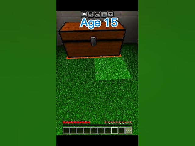Video thumbnail for Minecraft traps at different ages #minecraft #shorts