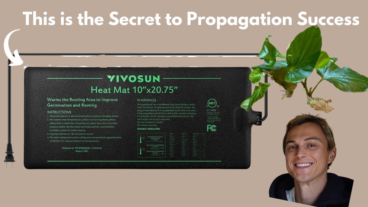 Video thumbnail for Propagate Everything Better with A Heat Mat ! What They Are & How To Use Them