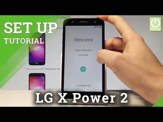 Video thumbnail for How to Configure LG X Power2 - Set Up Process |HardReset.Info