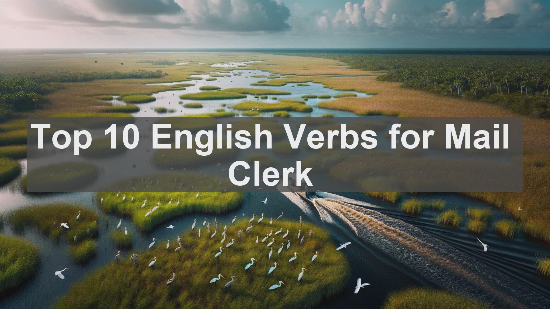 'Video thumbnail for Top 10 English Verbs for Mail Clerk'