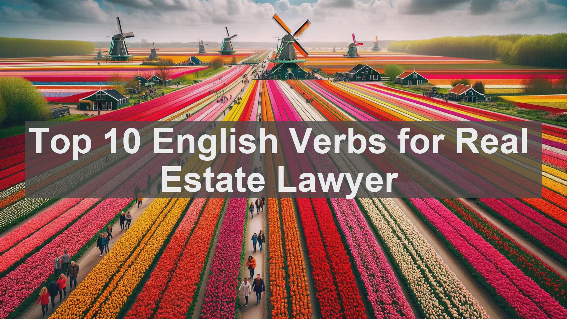'Video thumbnail for Top 10 English Verbs for Real Estate Lawyer'