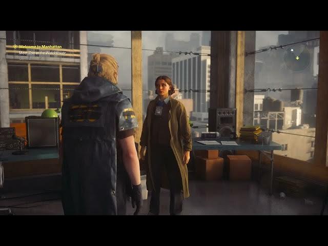 Video thumbnail for Control Resonant - Welcome To Manhattan: Talk with Zoe at The Watchtower (Gives Elevator Keys)