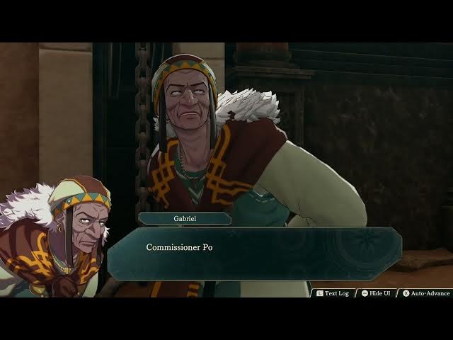 Video thumbnail for Fire Emblem: Fortune's Weave - 1 Cai's Path Ch 10: Friendly Match with Brigid's King: Pre-Fight