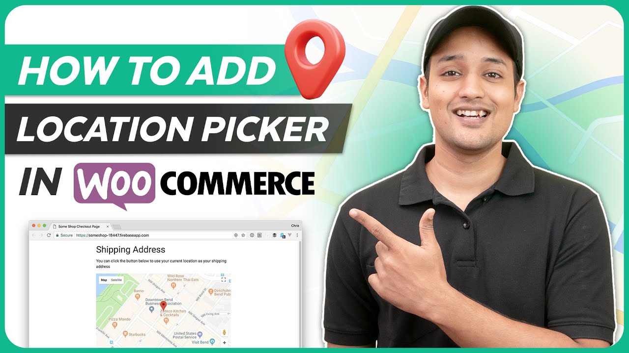 'Video thumbnail for How to Add Location Picker at Checkout Page _ WooCommerce Website'