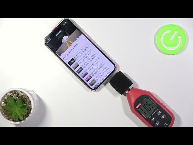 Video thumbnail for What is The Loudest Speaker Level on iPhone 13 - Speaker Quality Measured with Decibel Meter