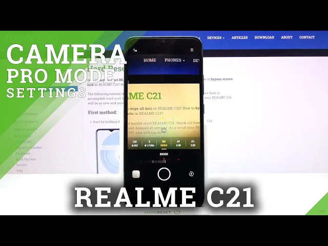 Video thumbnail for REALME C21 and Additional Camera Settings - Camera Pro Mode