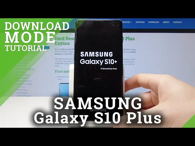 Video thumbnail for Download Mode SAMSUNG Galaxy S10 Plus - How to Enter & Quit Download Mode