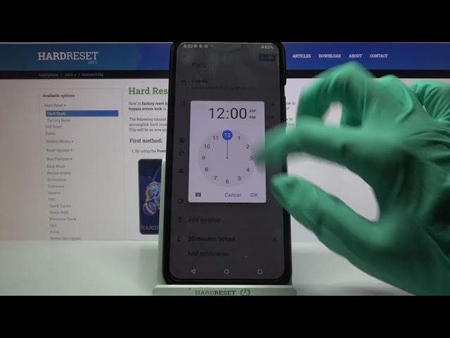 Video thumbnail for Add Event To Calendar Application – Reminder Creation on ASUS ZenFone 8 Flip