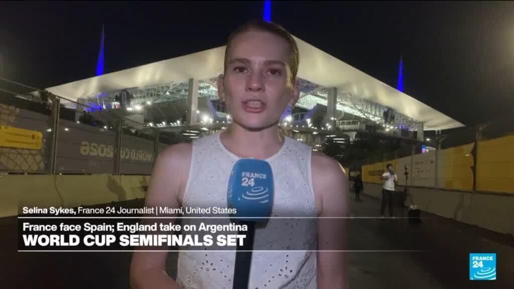 Video thumbnail for England, Argentina set up World Cup showdown after quarter-final wins