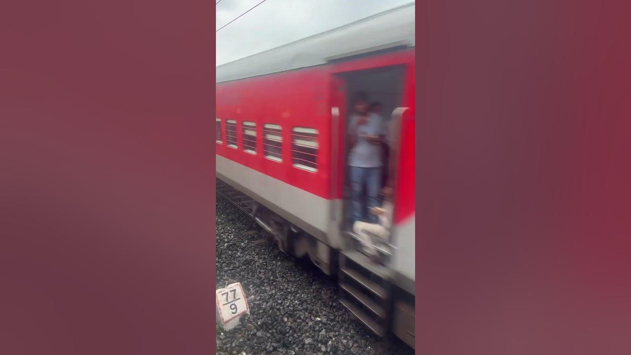 Video thumbnail for Indian Railways Journey: Captivating Train Views 2023 #youtubeshorts #indiantrains #train #railway