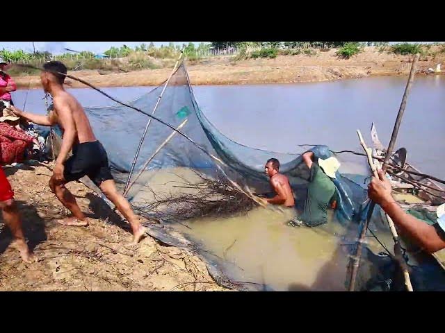 Video thumbnail for Input netcast to store fish catch it