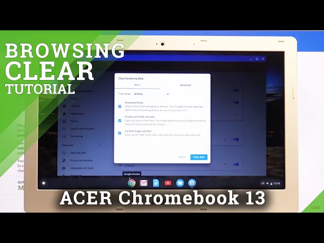 Video thumbnail for How to Delete Browser History in ACER Chromebook 13 – Erase Browser Data