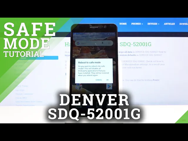 Video thumbnail for How to Use Safe Mode on DENVER SDQ-52001G – Exit Safe Mode