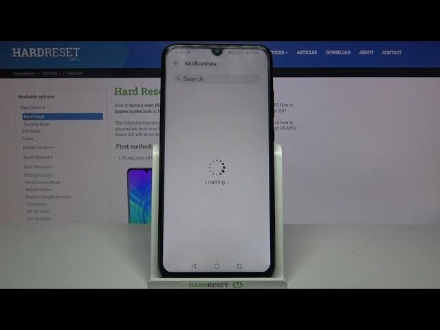 Video thumbnail for How to Switch On/Off Apps Notifications in HONOR 20i – Block App Notifications