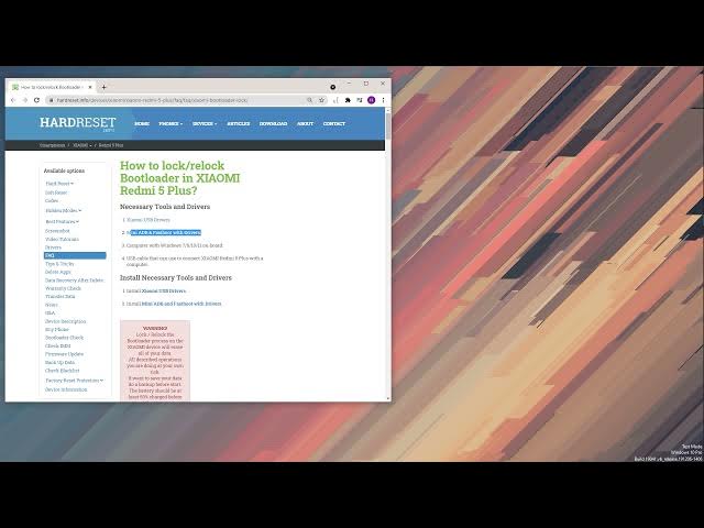 Video thumbnail for How to Relock XIAOMI Bootloader - Easy Way to Lock Bootloader on Xiaomi Phones