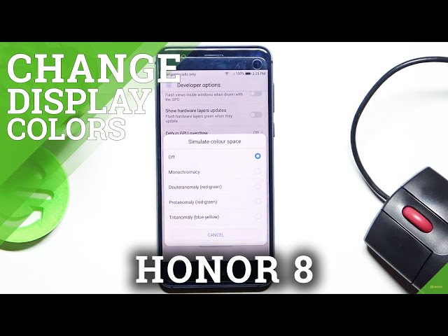 Video thumbnail for How to Simulate Color Space in Honor 8? Android Developer Options Feature