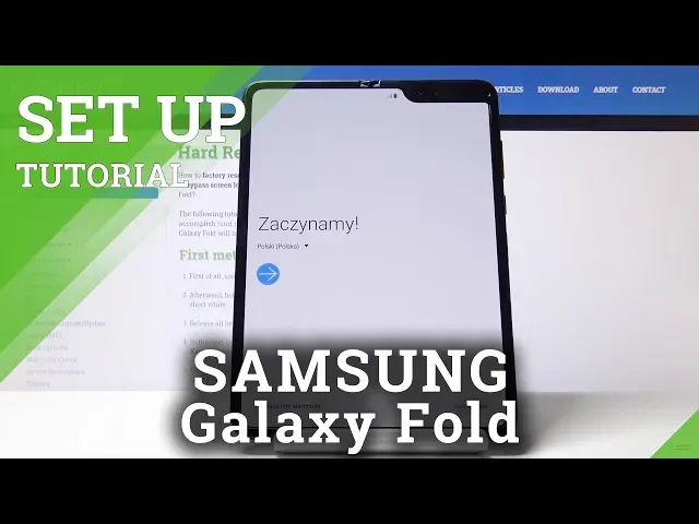 Video thumbnail for How to Set Up Samsung Galaxy Fold - Activation Process
