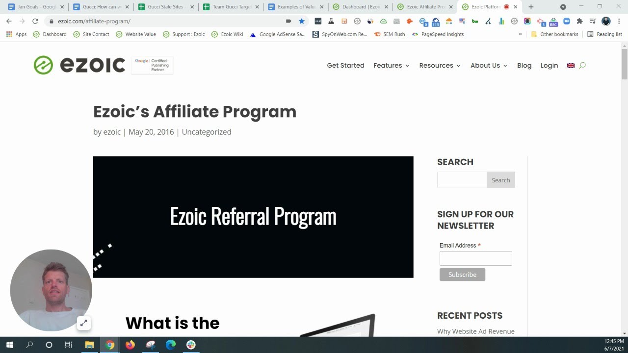Video thumbnail for An Alternative way to Earn with Ezoic (Referral Program)