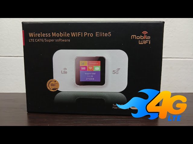 Video thumbnail for Módem Wireless Mobile Wifi Pro Elite5 E5785 4G LTE