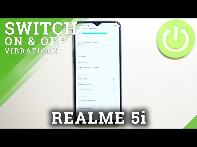 Video thumbnail for How to Switch On/Off Touch Vibrations in Realme 5i - Manage Vibrate on Touch