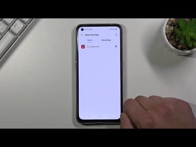 Video thumbnail for Set Mp3 File as a Ringtone on REALME GT 5G - Have Your Favorite Song as a Realme GT 5G Ringtone.