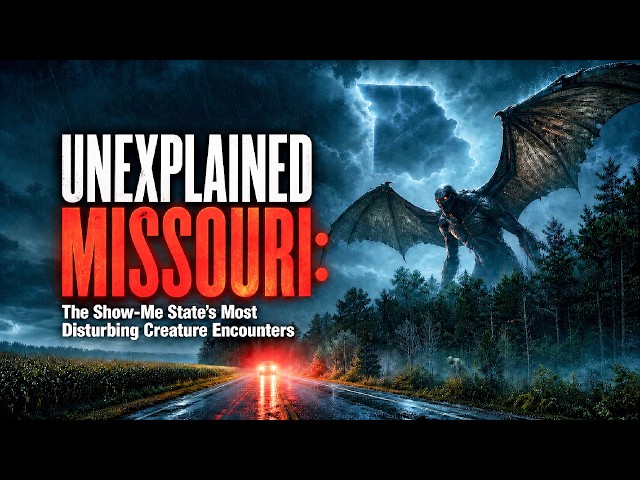 Video thumbnail for UNEXPLAINED MISSOURI: The Show-Me State's Most Disturbing Creature Encounters