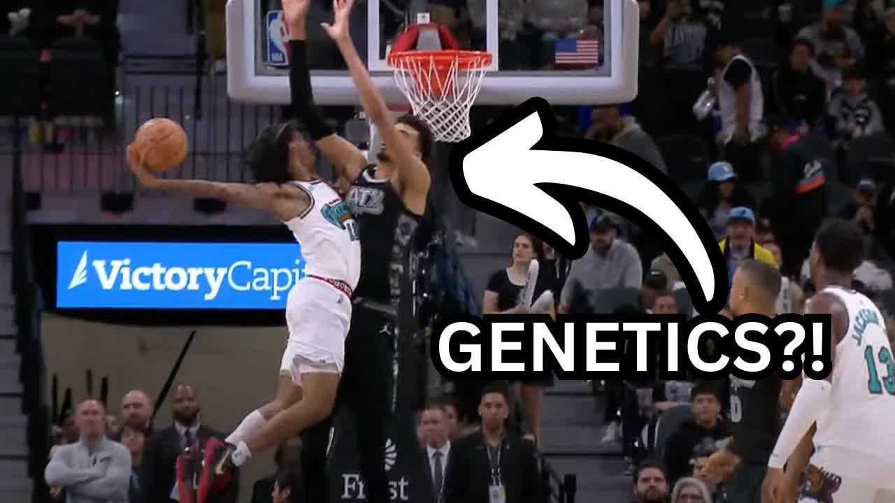 Video thumbnail for Vertical Jump Training: Genetics vs. Hard Work - Basketball Jump Technique