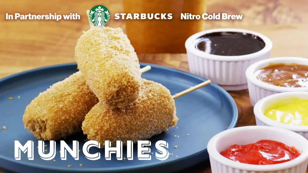 'Video thumbnail for How To Make Churro Ice Cream Pops'