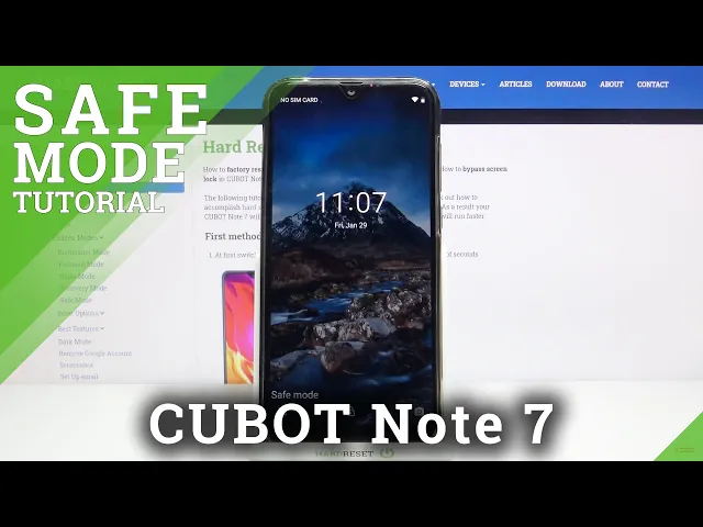 Video thumbnail for How to Run CUBOT Note 7 in Safe Mode