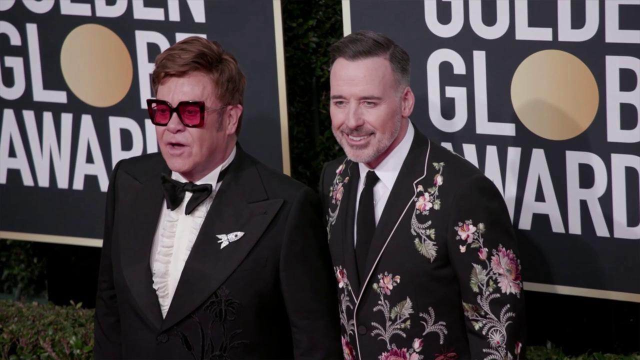 Video thumbnail for UNCAPTIONED: Elton John celebrates 36 years of sobriety.