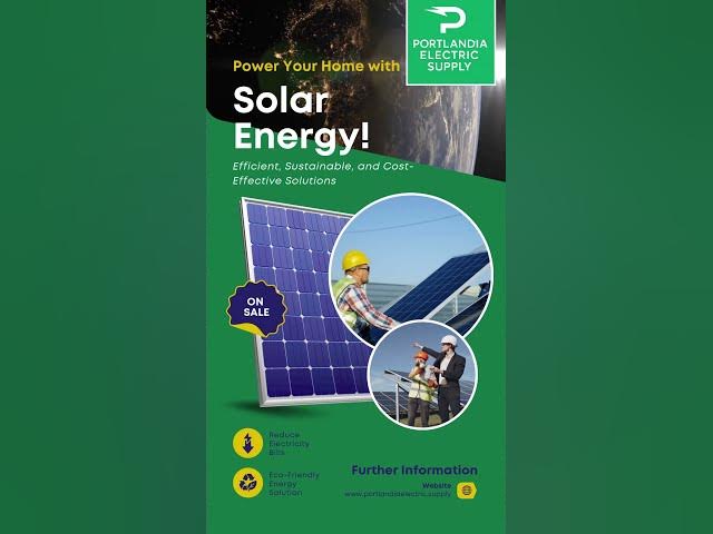 Video thumbnail for π Power Your Home with Solar Energy! π