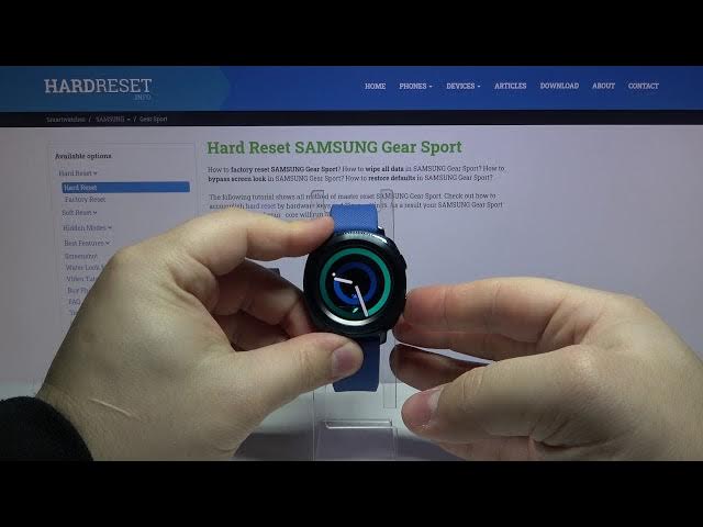 Video thumbnail for Soft Reset SAMSUNG Gear Sport – Fix Not Responding Screen