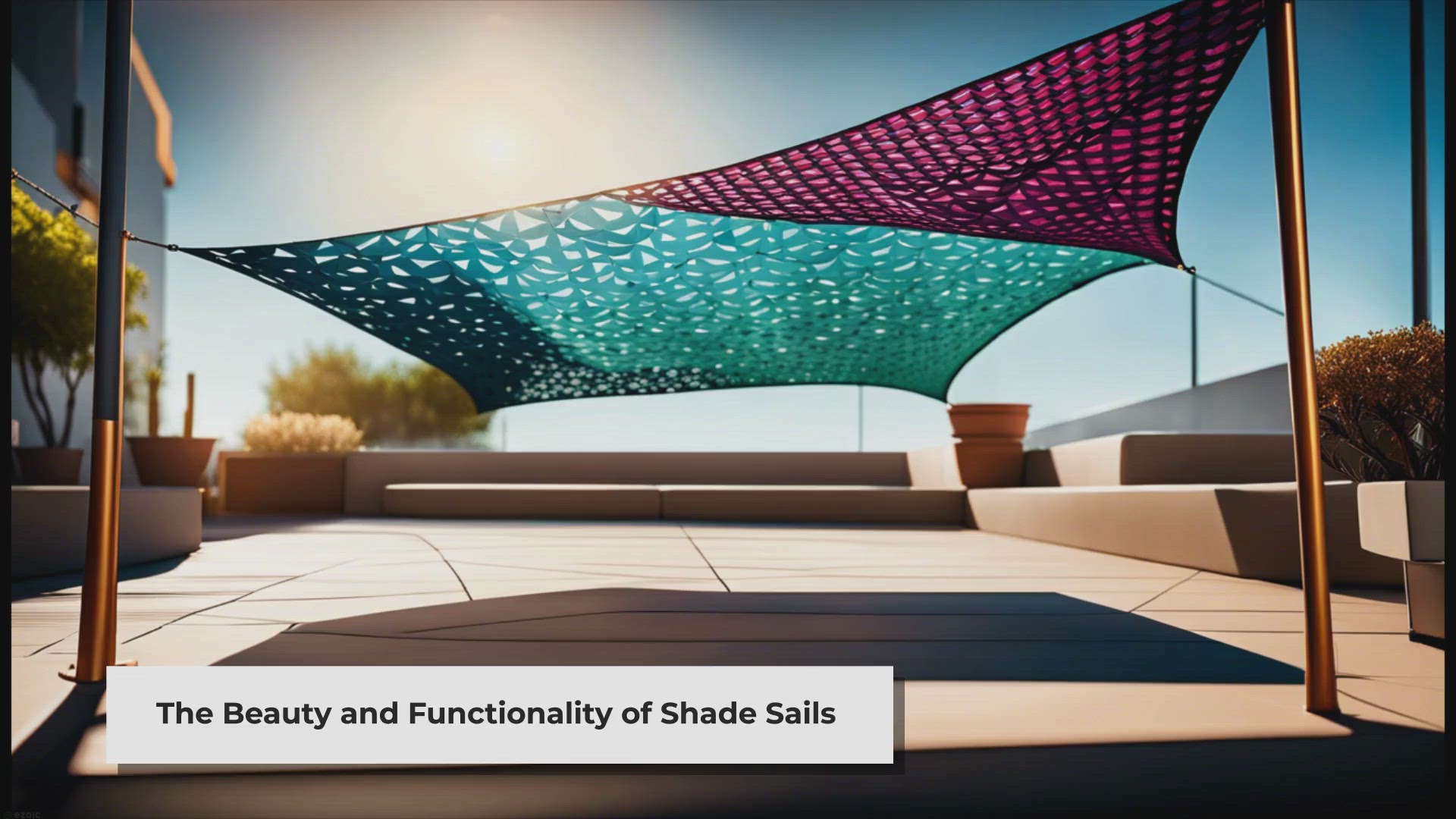 'Video thumbnail for A Step-by-Step Guide: Installing a Shade Sail for a Perfect Outdoor Retreat'