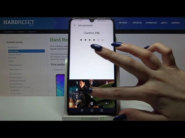 Video thumbnail for How to Set Up App Lock on Honor 20i – Add Password on App