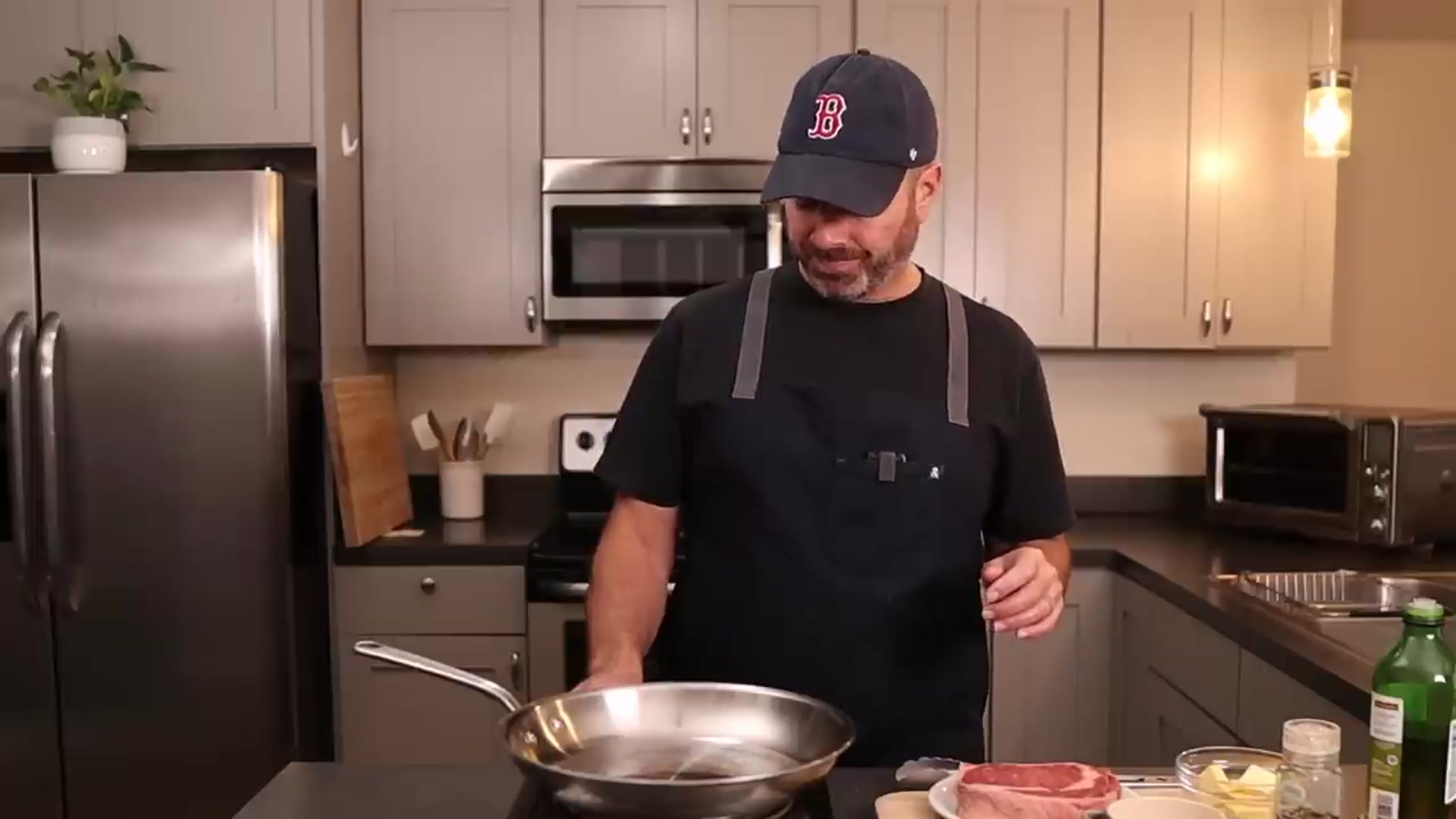 Video thumbnail for How to Cook Steak _ Perfect Pan-Seared Method(720P_HD)