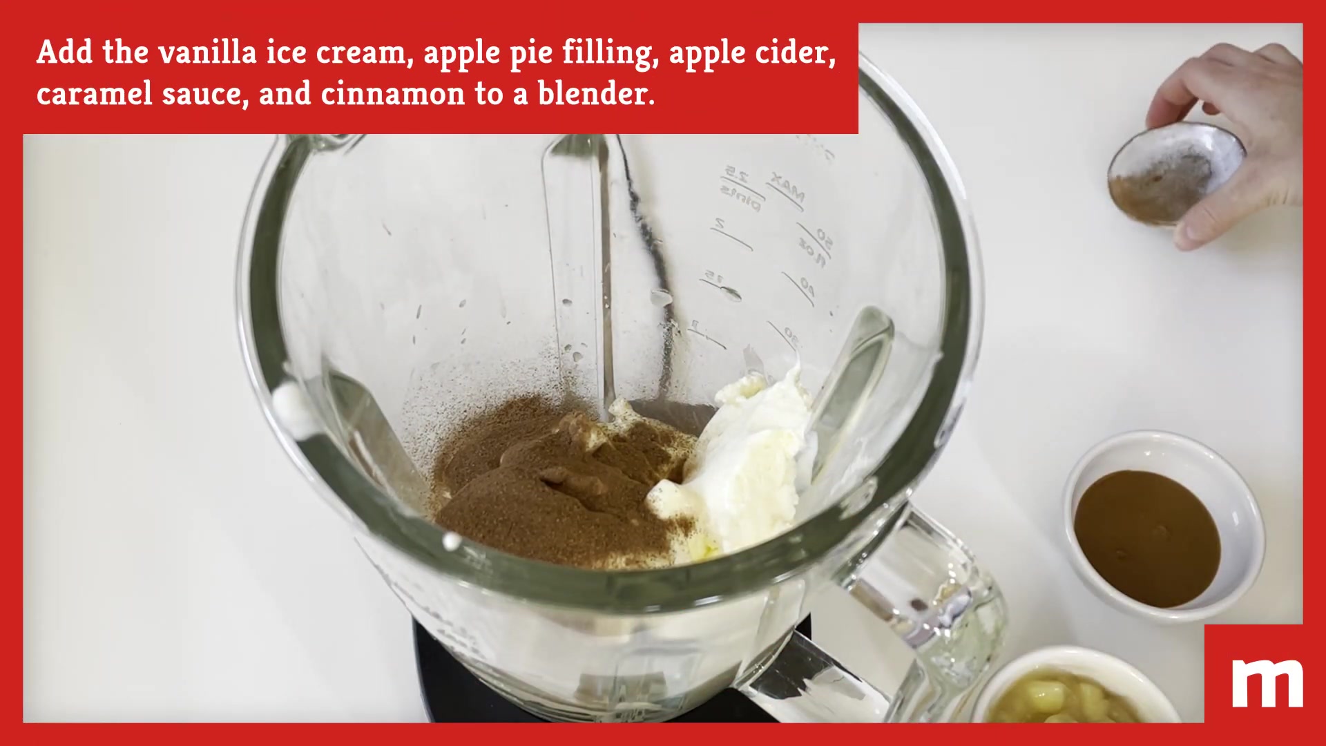 'Video thumbnail for Festive Fall Caramel Apple Milkshake Recipe'