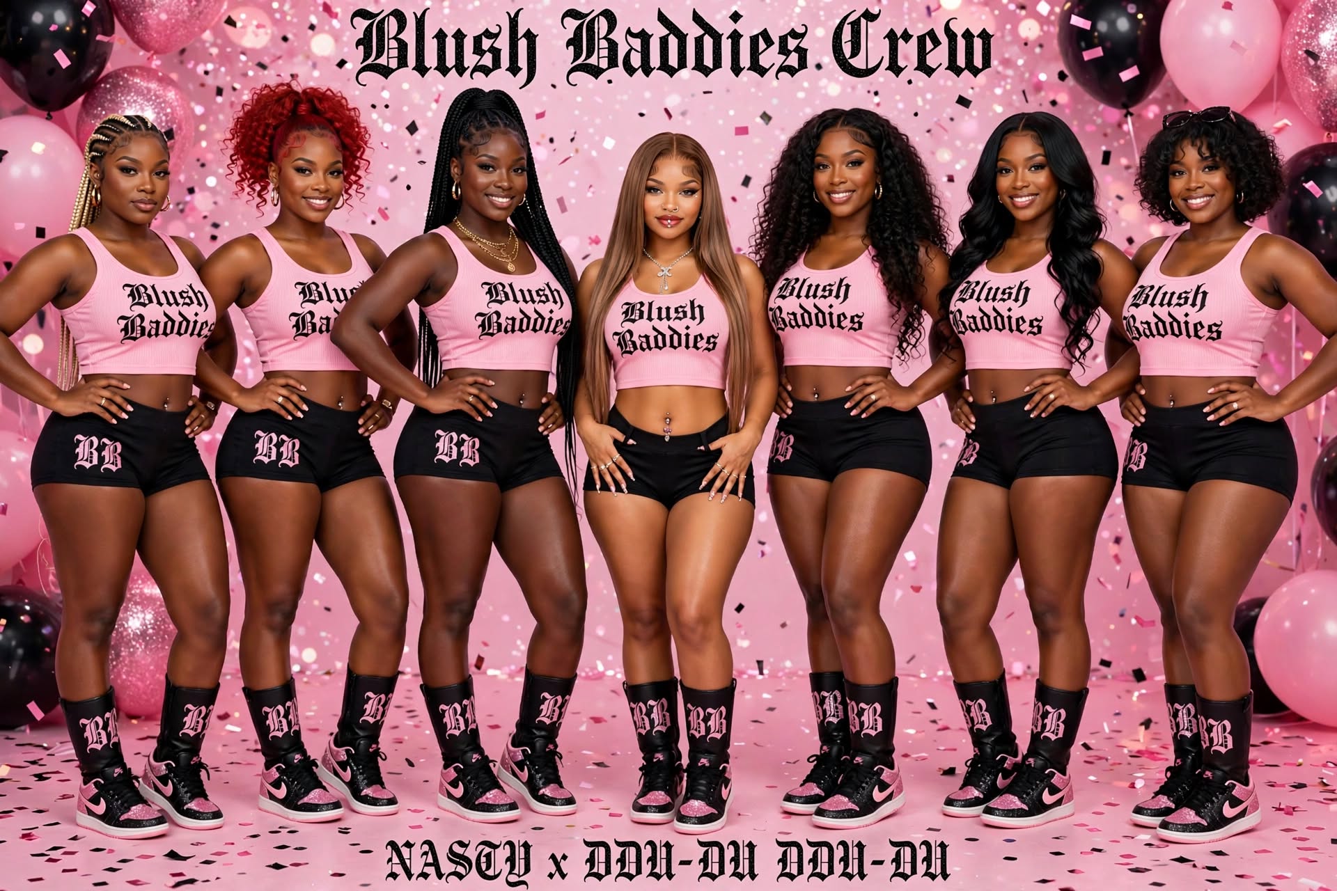 Video thumbnail for blush baddies full 10s pose hold